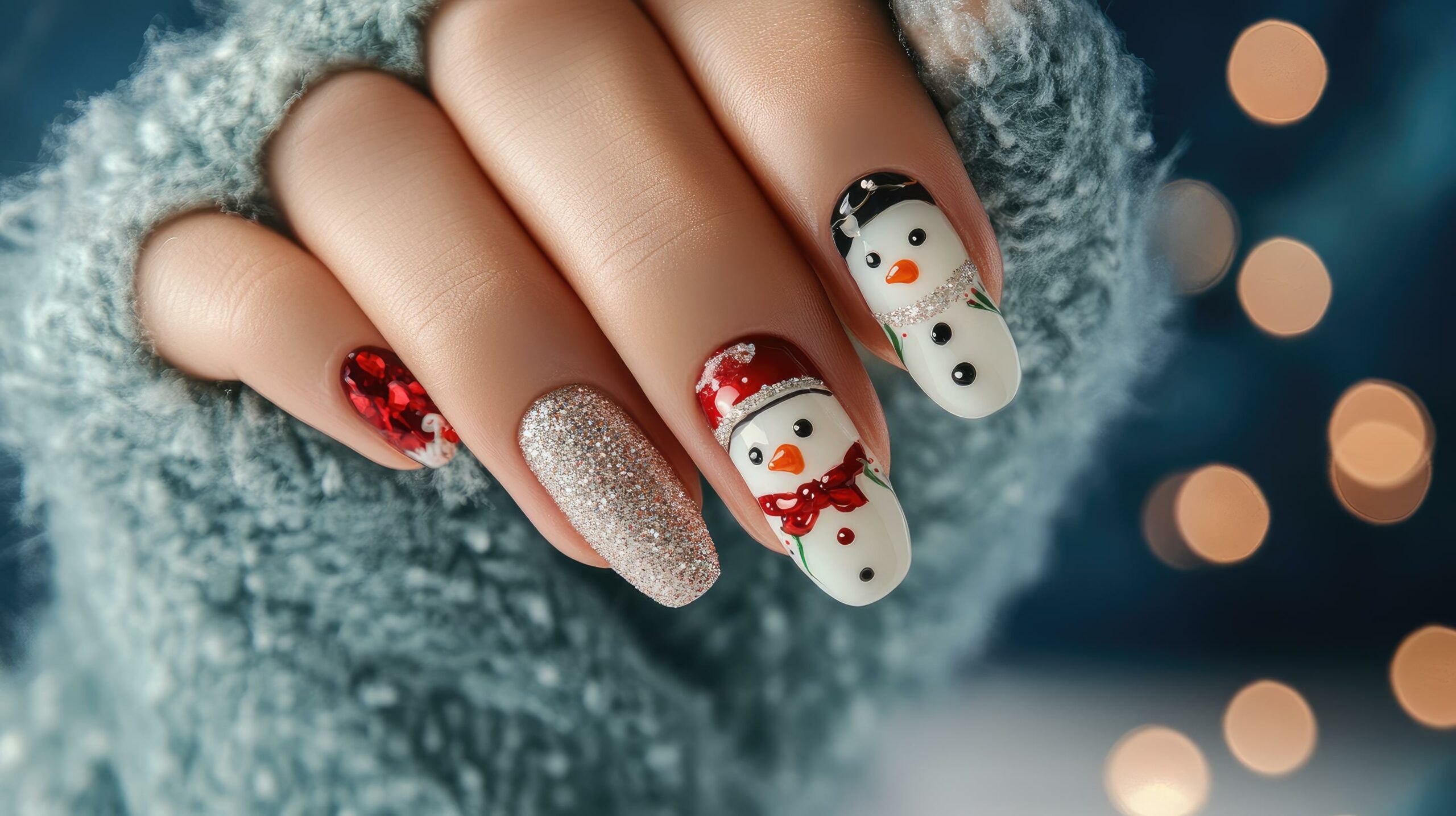 December manicure, Moi Nail Spa Victoria TX